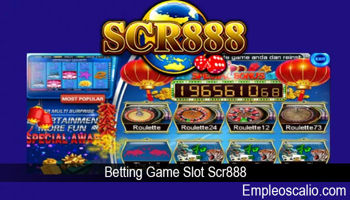 Betting Game Slot Scr888